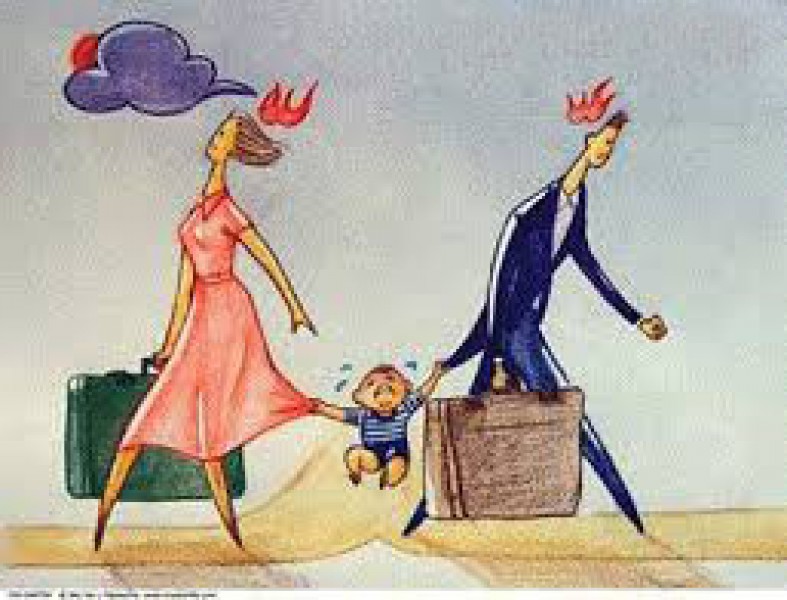 tài sản và con chung sau ly hôn